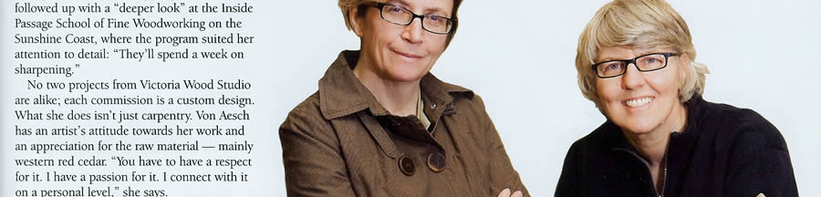 Victoria Wood Studio - Douglas Magazine Mar/Apr 09
