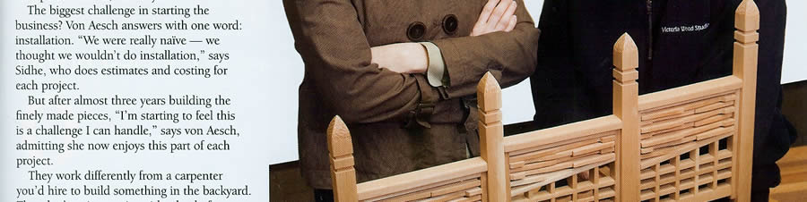 Victoria Wood Studio - Douglas Magazine Mar/Apr 09